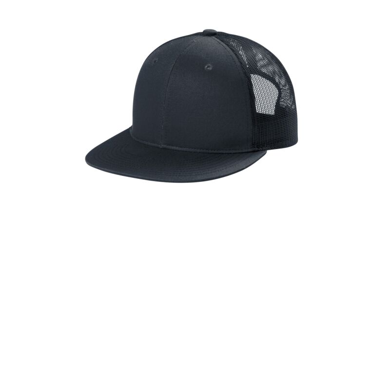 Snapback Flat Bill Trucker Cap Thumbnail