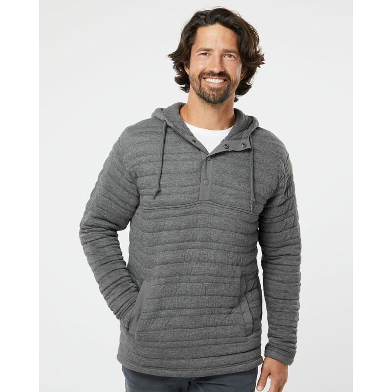 Horizon Quilted Anorak Hooded Pullover Thumbnail