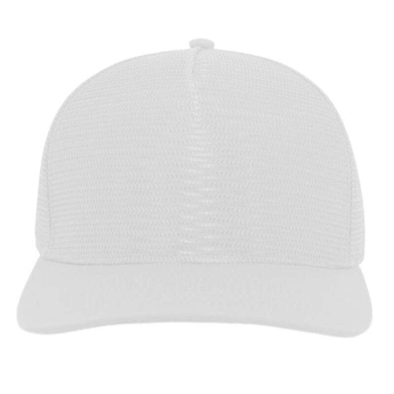 5-Panel Mesh Overlay Trucker Snapback Thumbnail