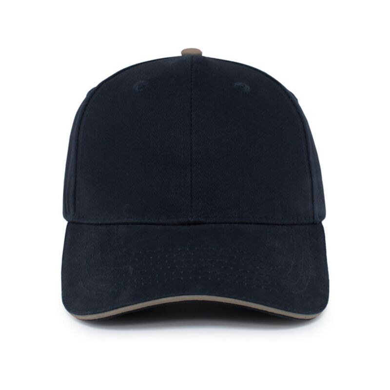 Brushed Twill Cap With Sandwich Bill Thumbnail