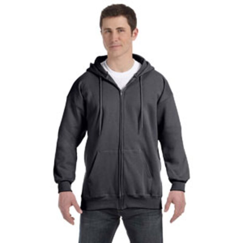 Adult Ultimate Cotton® Full-Zip Hooded Sweatshirt Thumbnail