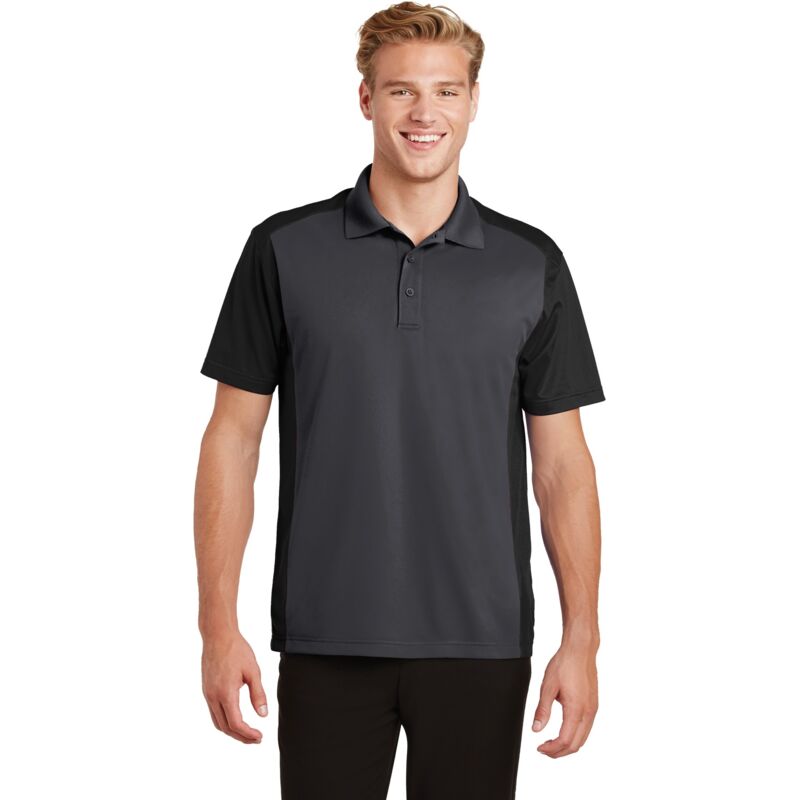 Colorblock Micropique Sport Wick ® Polo Thumbnail