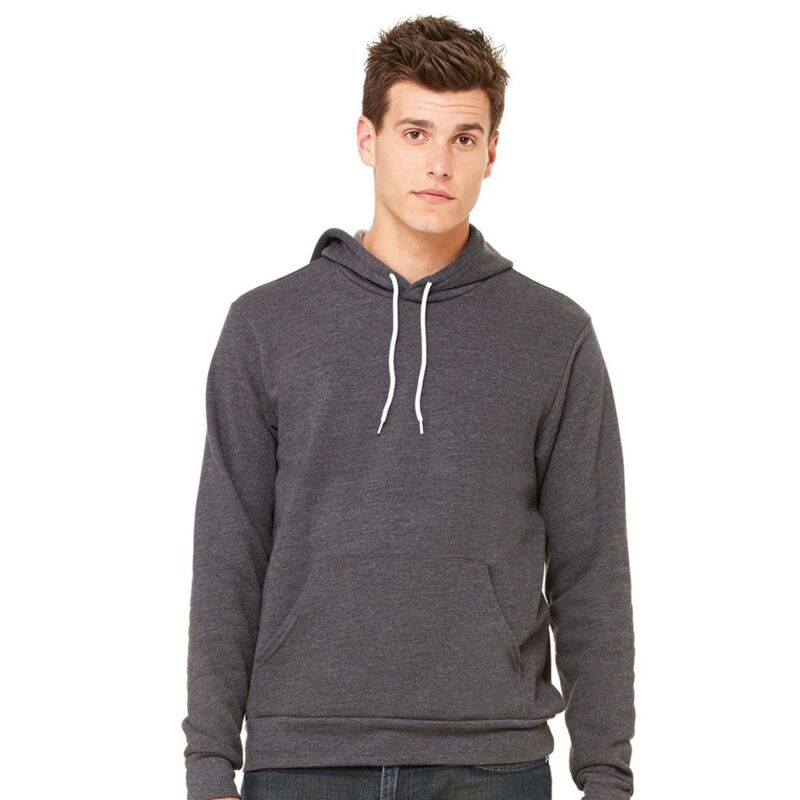 Unisex Sponge Fleece Drop Shoulder Hoodie Sweatshirt Thumbnail