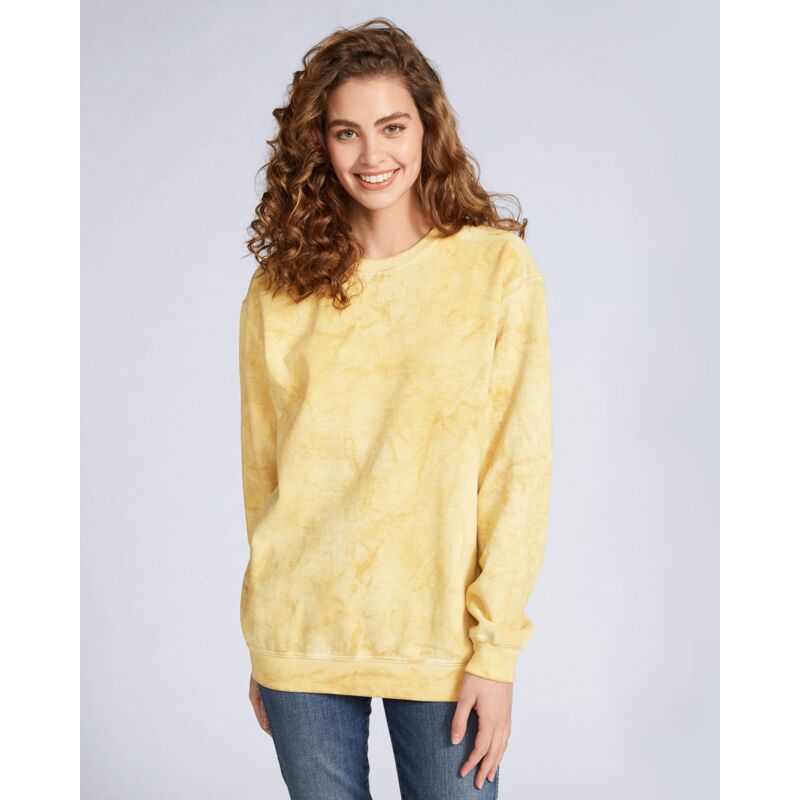 Color Blast Adult Crewneck Sweatshirt Thumbnail