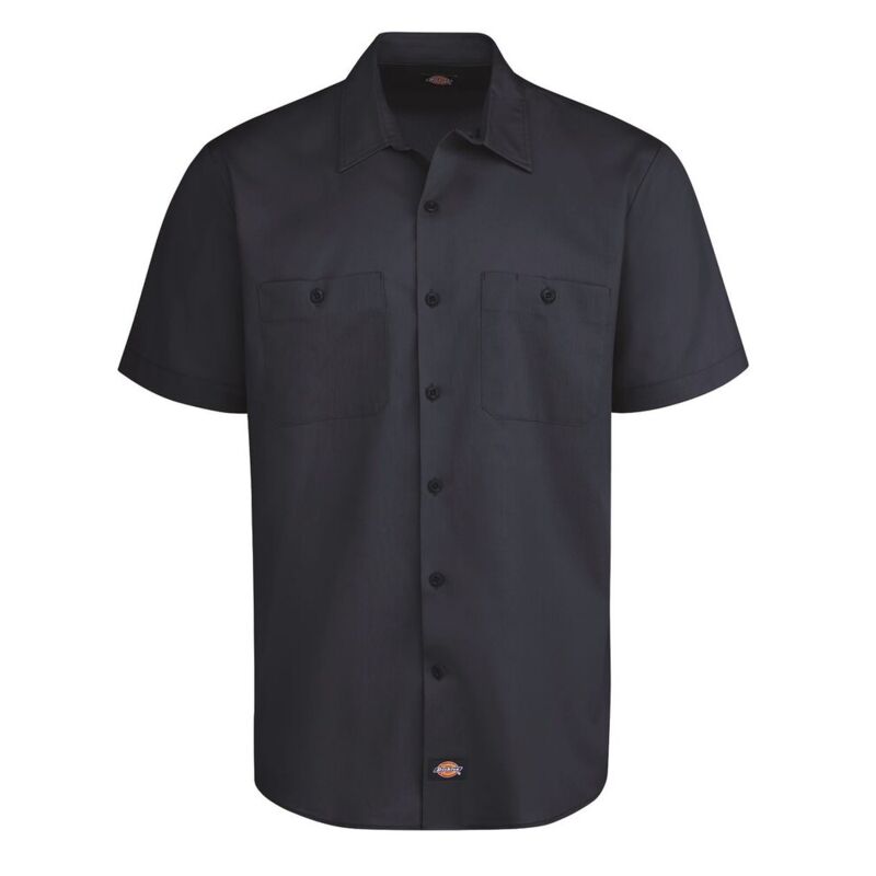 Men's Tall Industrial Worktech Ventilated Short Sleeve Work Shirt Thumbnail