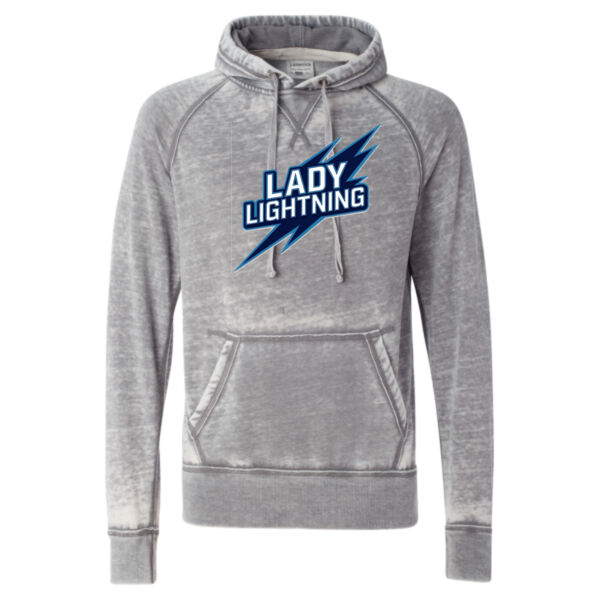 Lady Lightning - Vintage Zen Fleece Hooded Sweatshirt Thumbnail