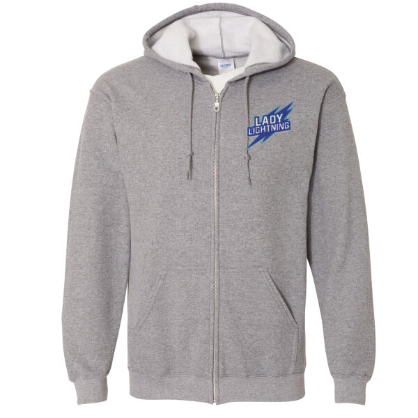 Lady Lightning  - Heavy Blend™ Full-Zip Hooded Sweatshirt  Thumbnail